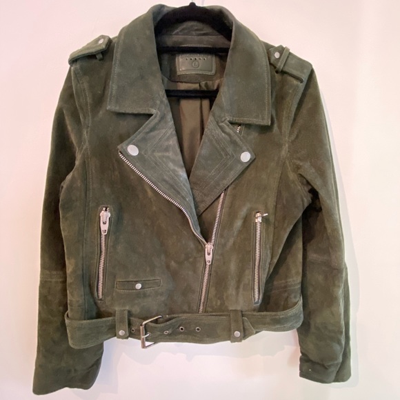 *SOLD*Blank NYC: Suede Moto Jacket - Picture 3 of 5